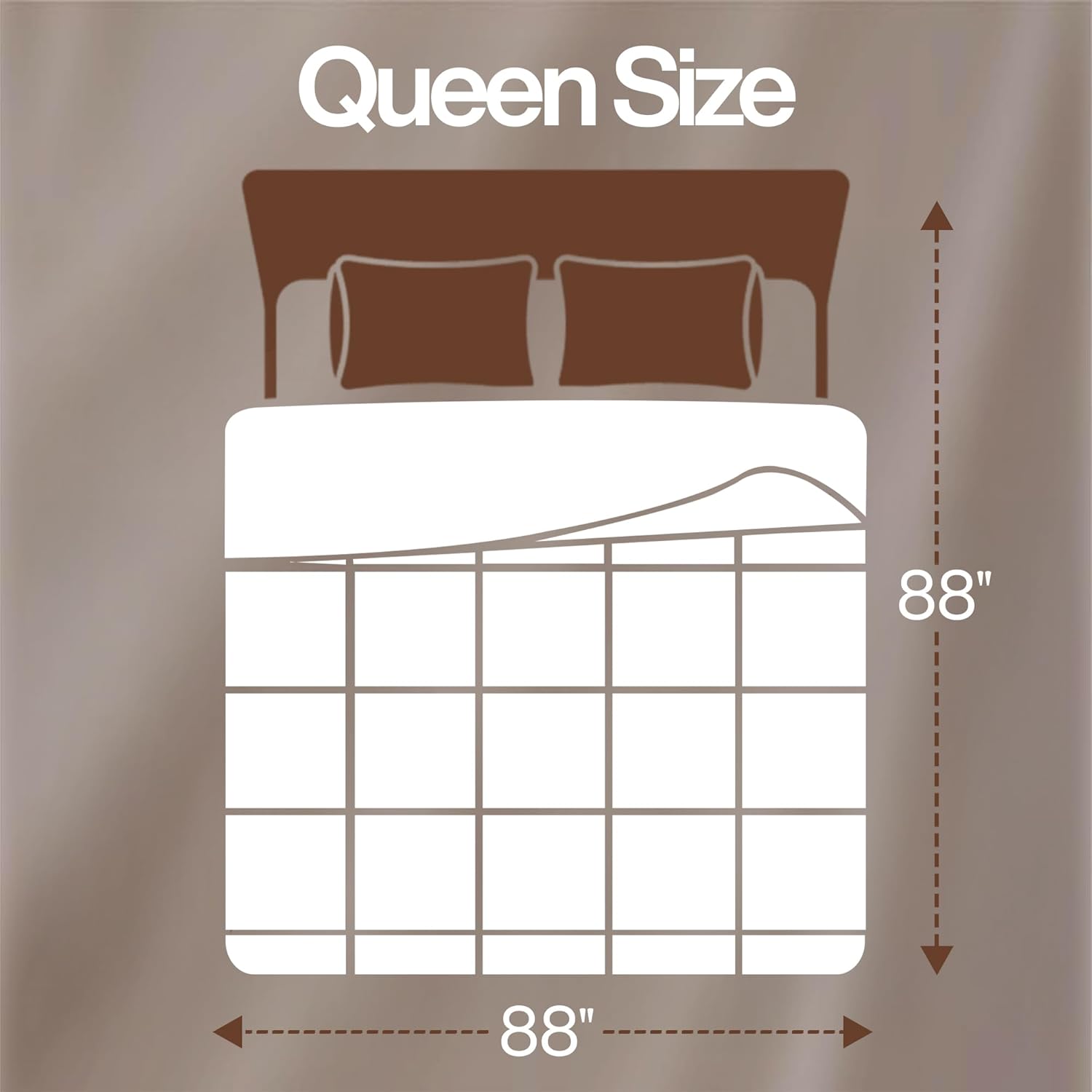 Duvet Insert – White Quilted Duvet (with corner loops)