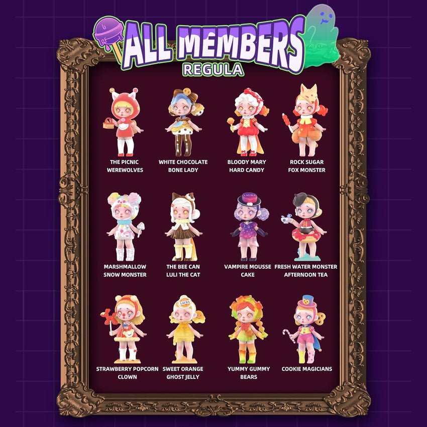 12-Pack Blind Box. Fashion Trendsetters Series Cute Blind Box Action Figures Popular Collectible Toys Birthday Halloween Christmas Gifts