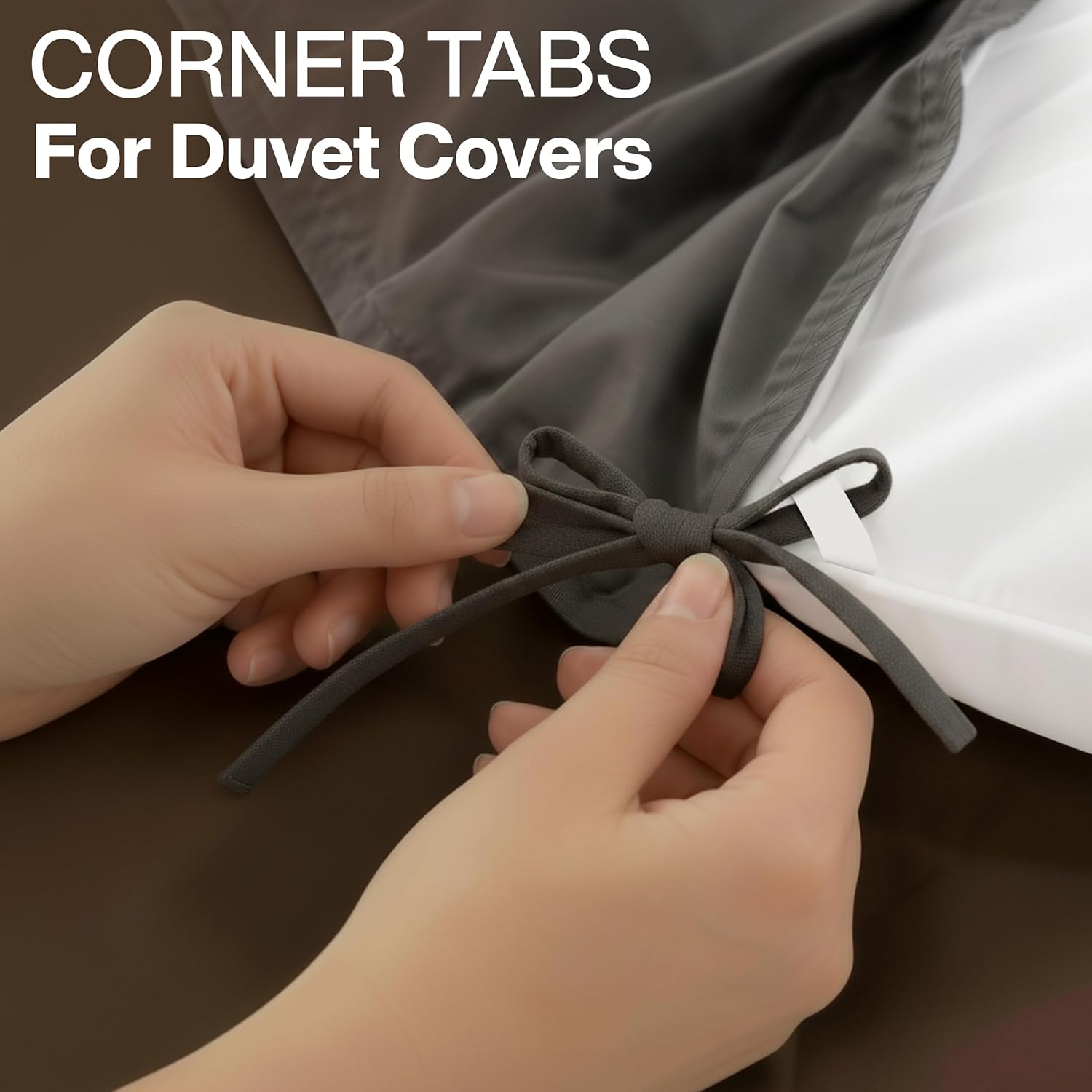 Duvet Insert – White Quilted Duvet (with corner loops)