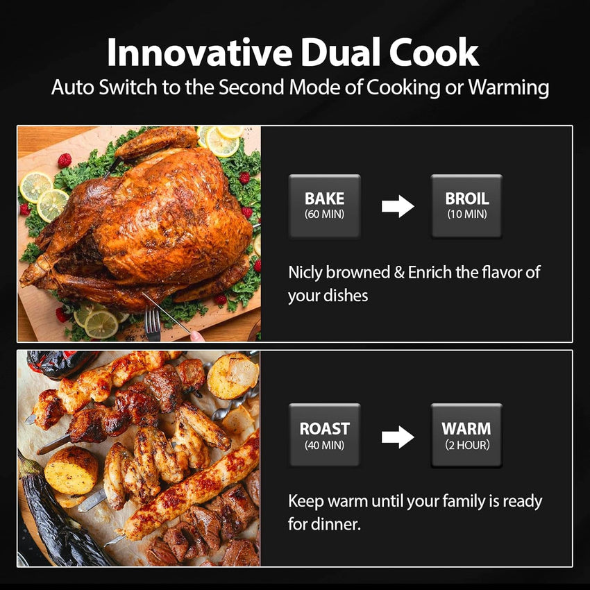 Extra Large Air Fryer. 19-in-1 Air Fryer Oven Combo